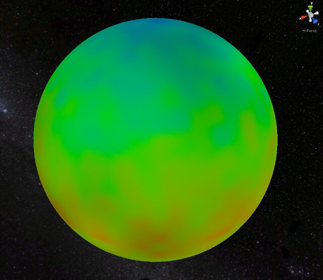 Heat and Humidity on a Sphere